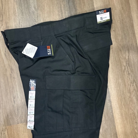 5.11‎ Tactical Women's Black Ripstop TDU Pants 64359 Size 16 Hiking Outdoor - Picture 4 of 16